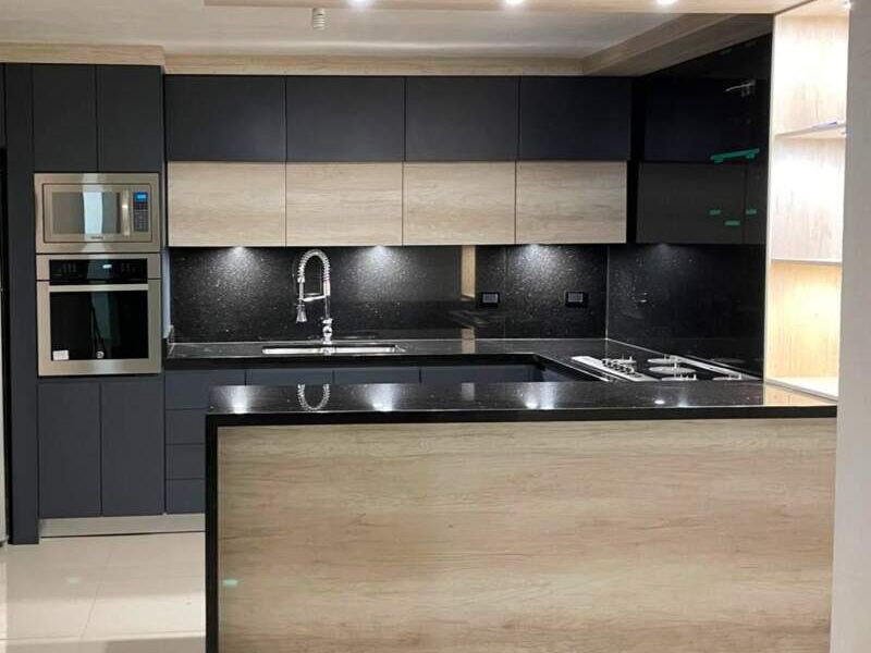 Cocina MDF Negro México