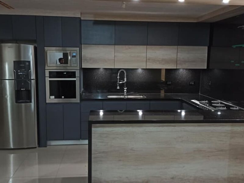 Closet MDF gris negro México