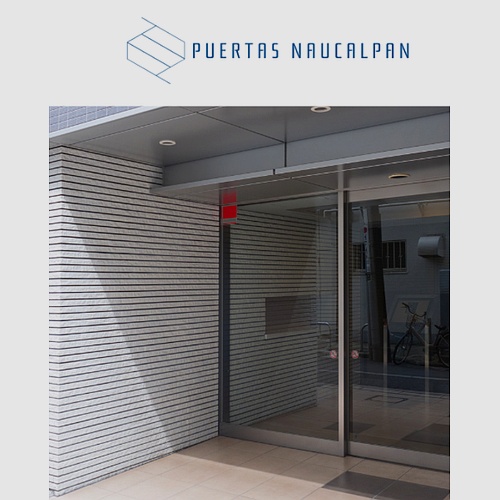 Puertas de cristal con sensor de movimiento, Mexico