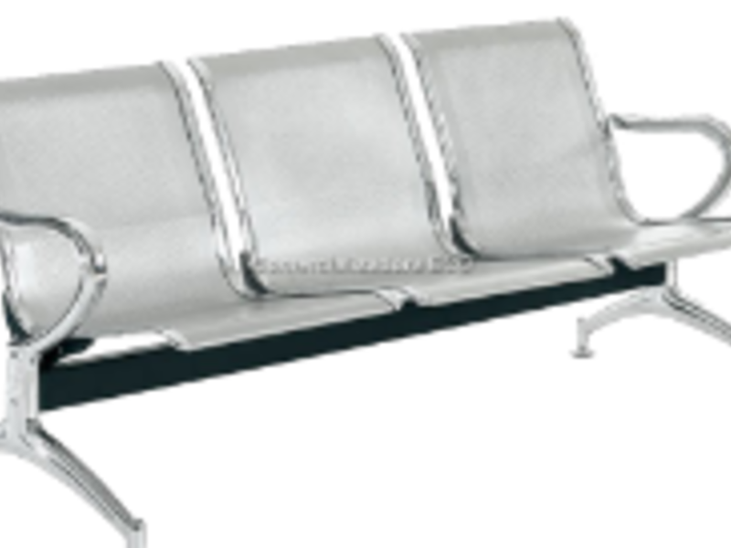 Silla triple rejas metal México