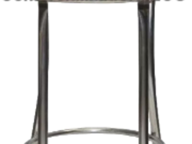 Silla alta metal azul México