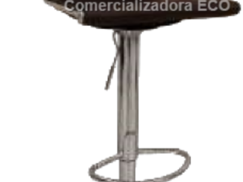 Silla alta negra oficina adaptable México
