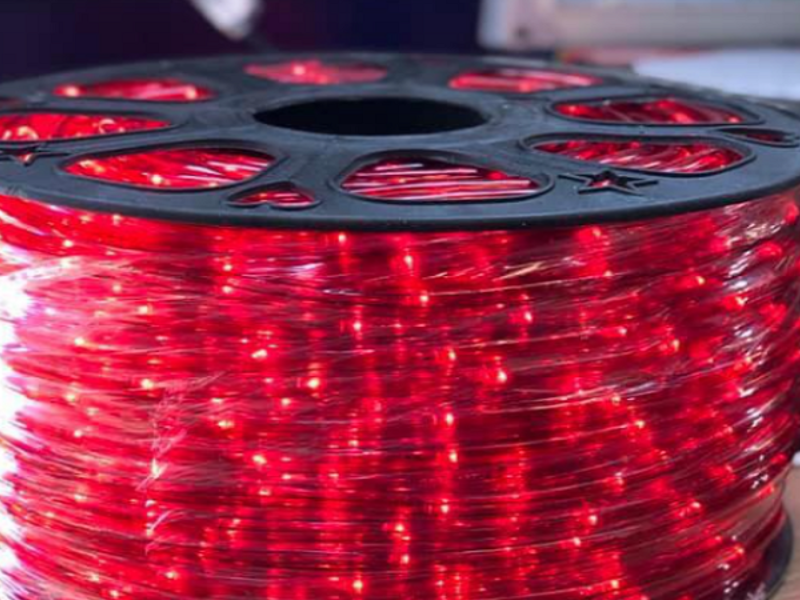 Mangera Led roja 100mts