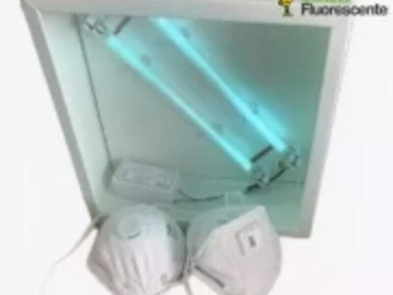 Caja de luz uvc 2x8w Mexico