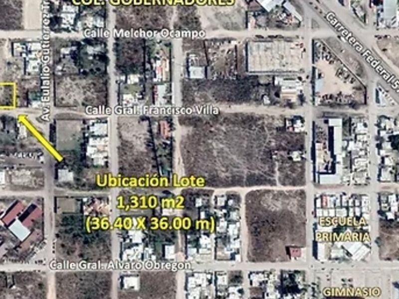 Venta terreno Gobernadores Coahuila