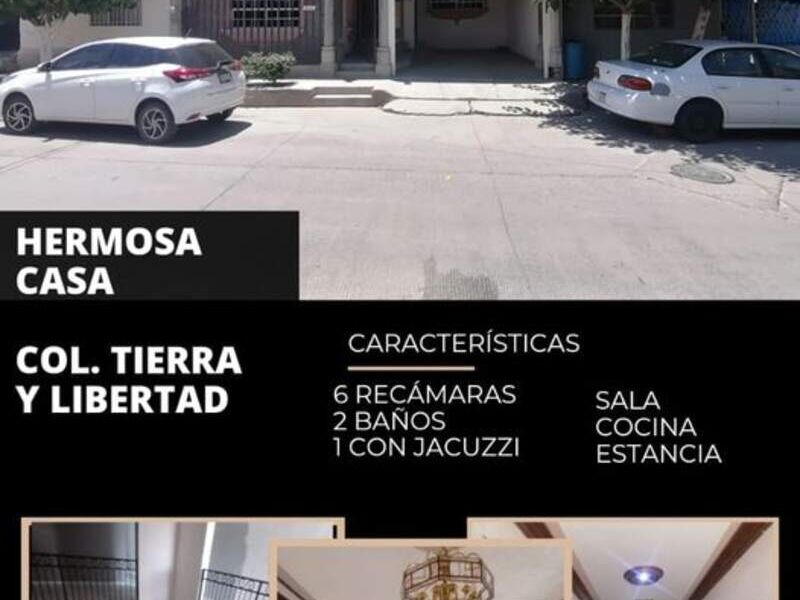 Venta casa Tierra Libertad Delicias
