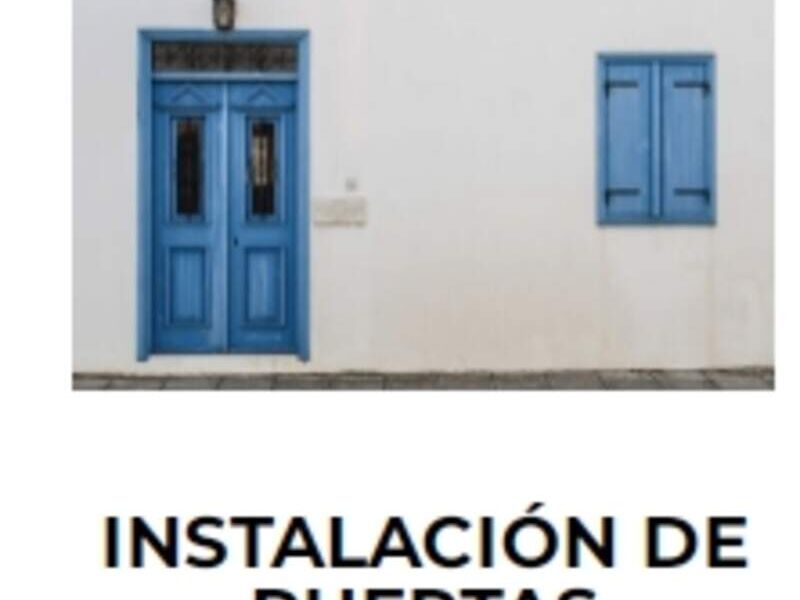 INSTALACIÓN PUERTAS ACAPULCO
