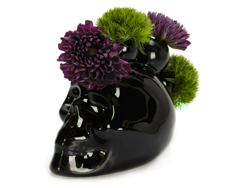 Florero Cráneo punk México