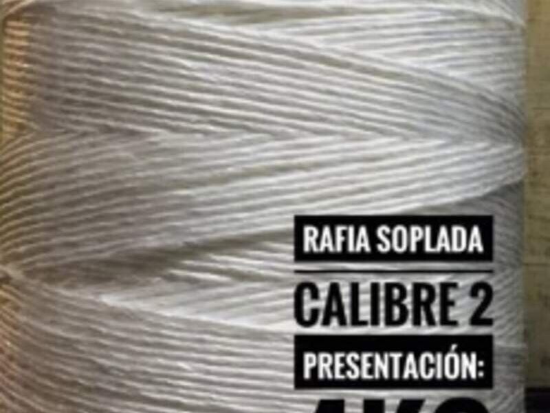 Rafia Soplada MEXICO.