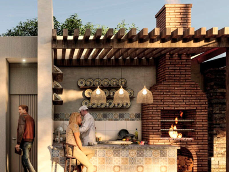 DISEÑO ESPACIO PARRILLADA ROSAC