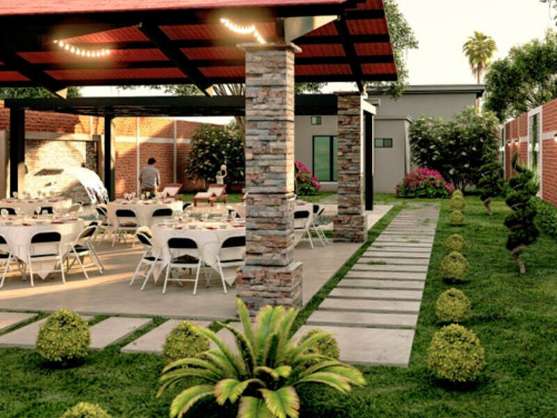 DISEÑO SALON EVENTOS EXTERIOR MOCHIS