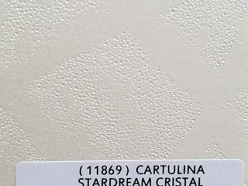 Papel Cartulina 1/C Stardream Cristal México