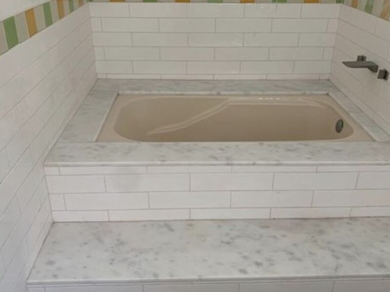Cubierta jacuzzi mármol paint green México	