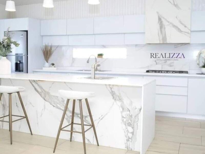 Muebles blancos cocina México