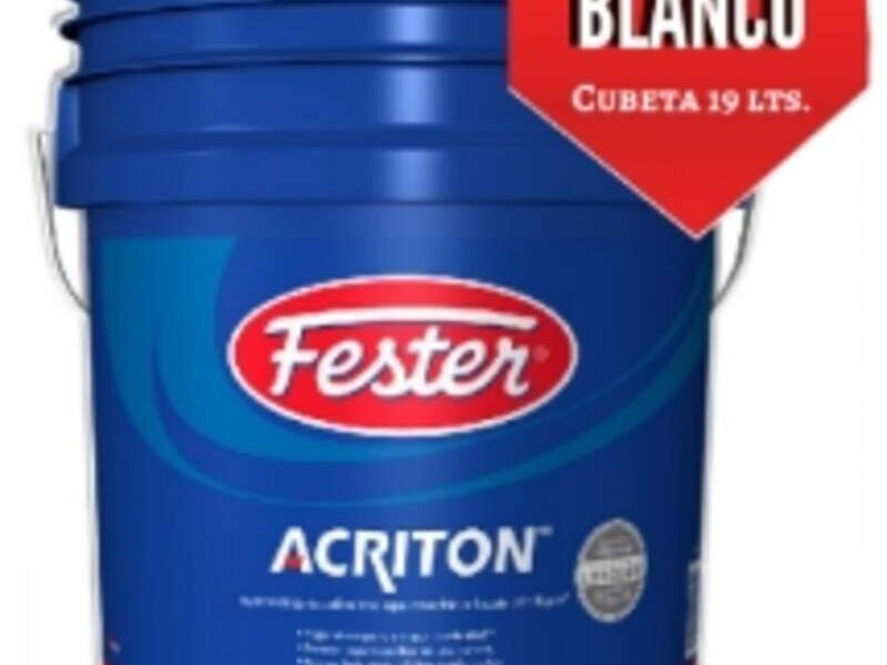 Acriton 12 años 19 Litros Blanco ACAPULCO
