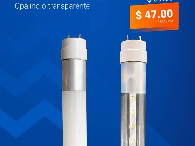 Tubo Led Cristal