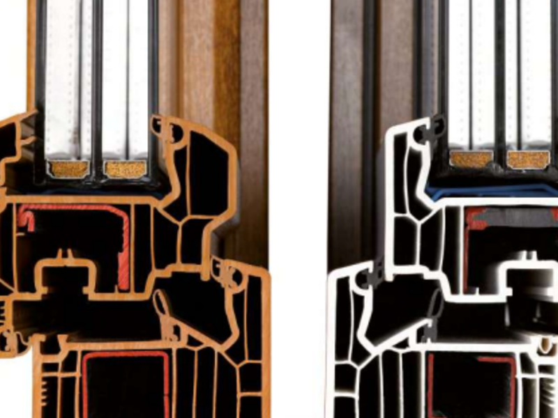 Ventana PVC S82 México