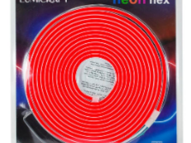 Neón flex roja Puebla