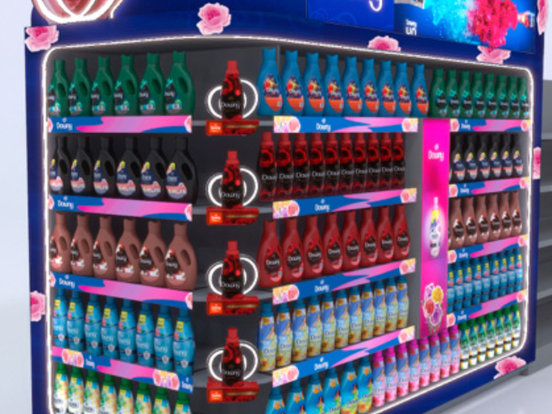 Estantería comercial México