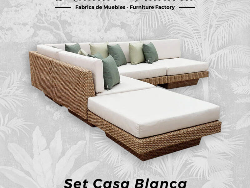 Set modulable casa blanca México 