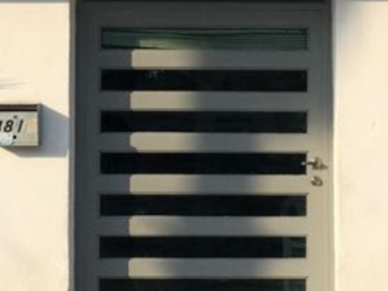 Puerta seguridad metal Monterrey