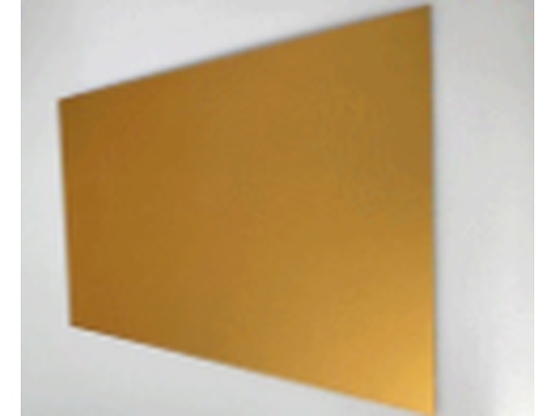 Lamina de Aluminio Dorado Mexico