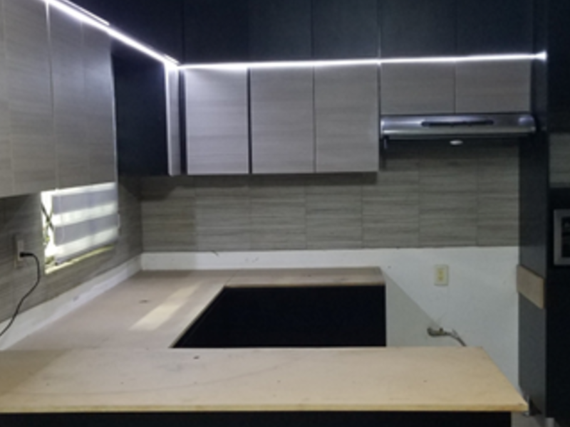 Cocina integral bicolor Tonalá
