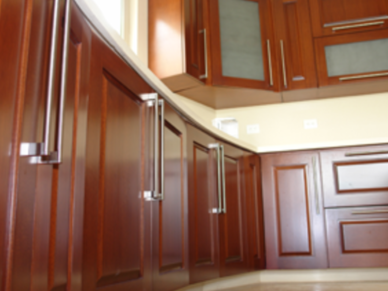 Muebles guarda platos madera México