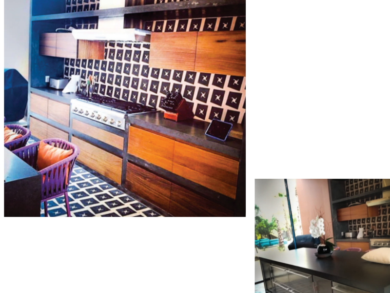 Cocina integral madera San José del Cabo