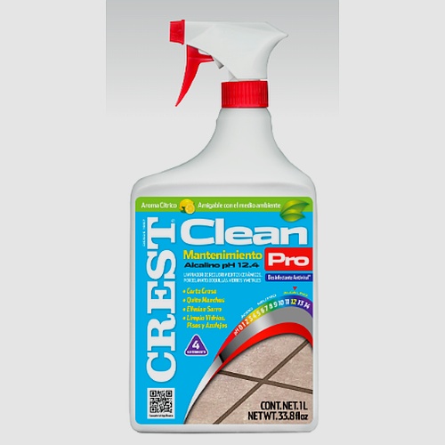 Crest Clean Mantenimiento Alcalino México