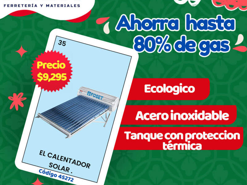 Panel solar Mexico