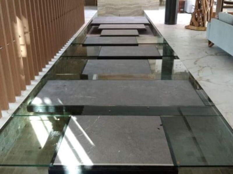 Piso en cristal templado laminado Guerrero