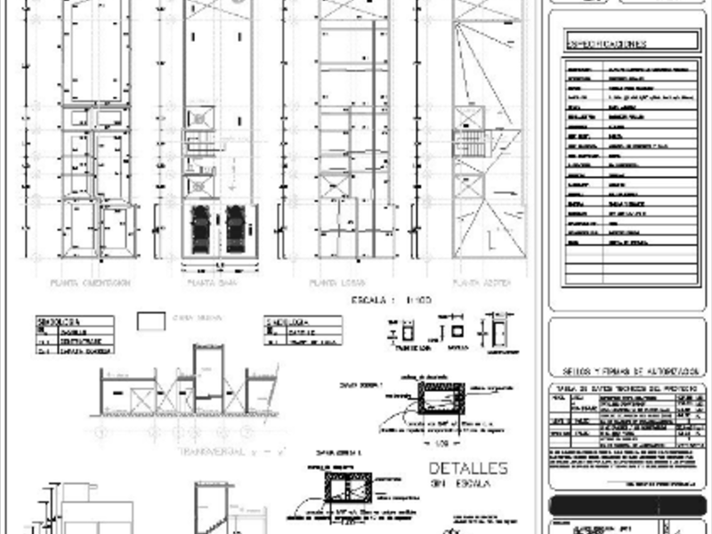 Planos Remodelación Renovación Torreon