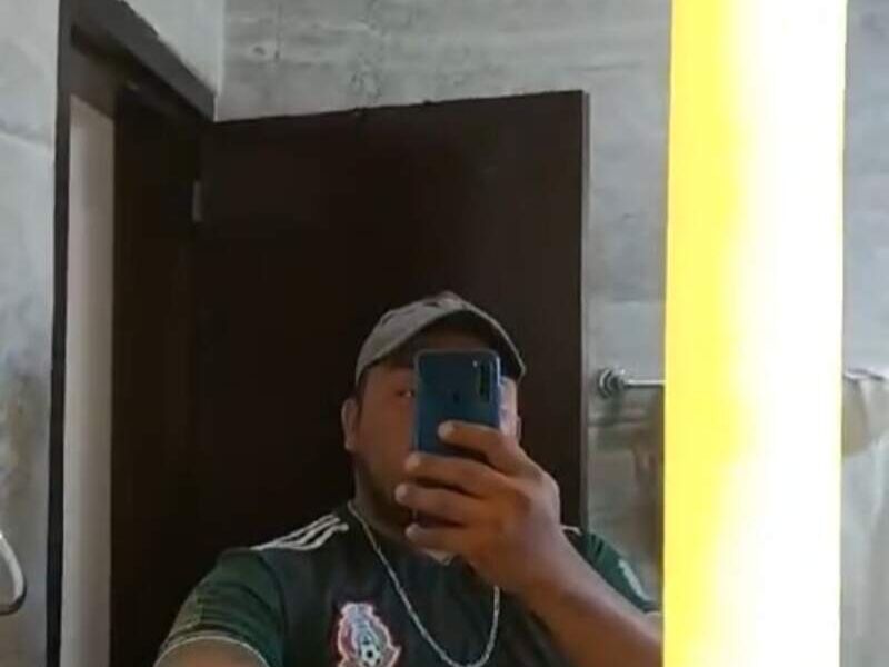 Espejo con diseño esmerilado Cdad del Carmen