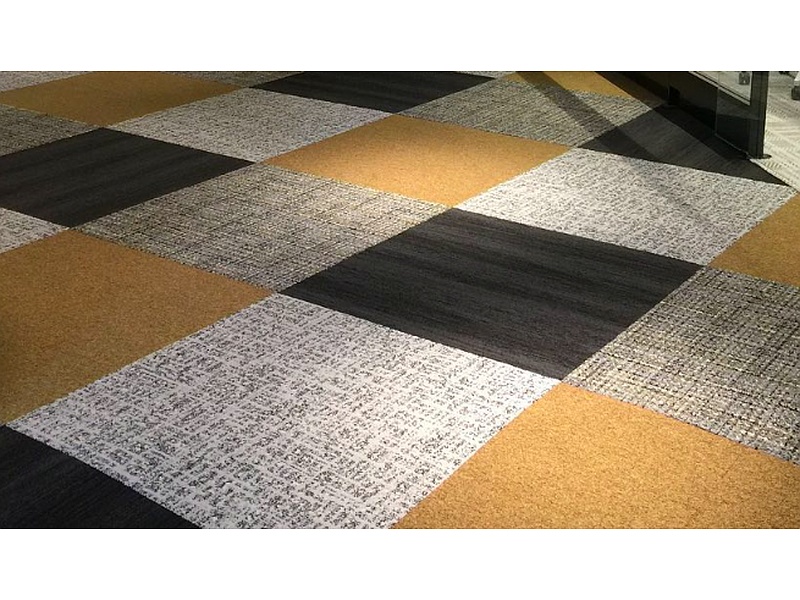 Alfombra a cuadros de colores Mexico Marull