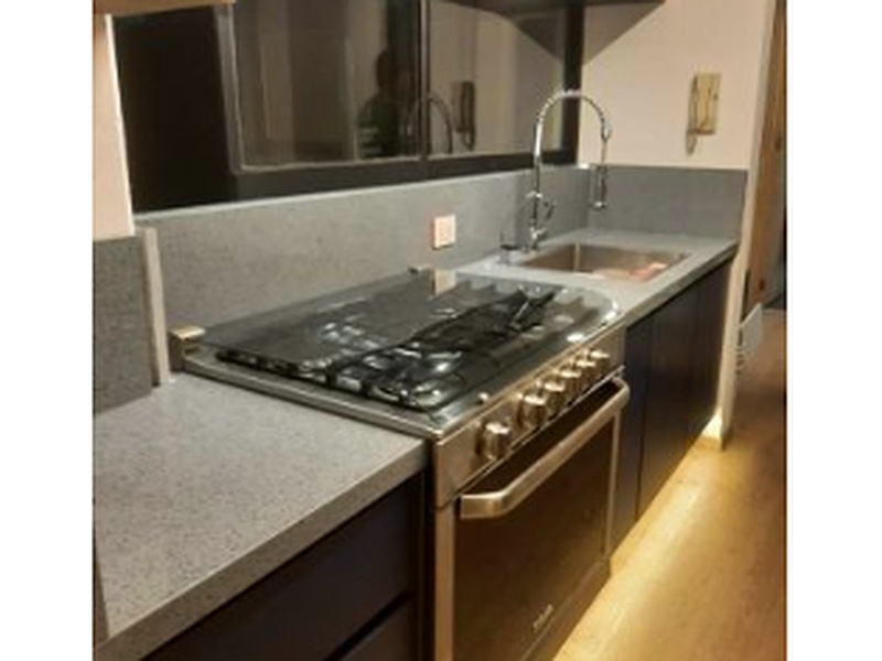 Cuarzon de color gris para cocinas México 