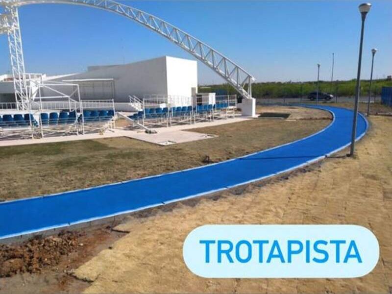 TROTAPISTA DE CAUCHO ENSENADA