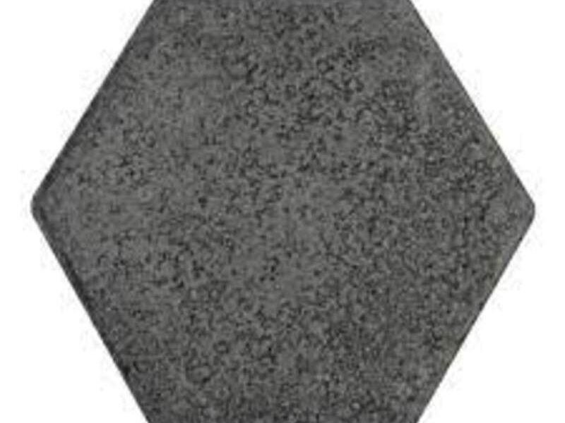 Adoquines Hexagonal Negro Salvador