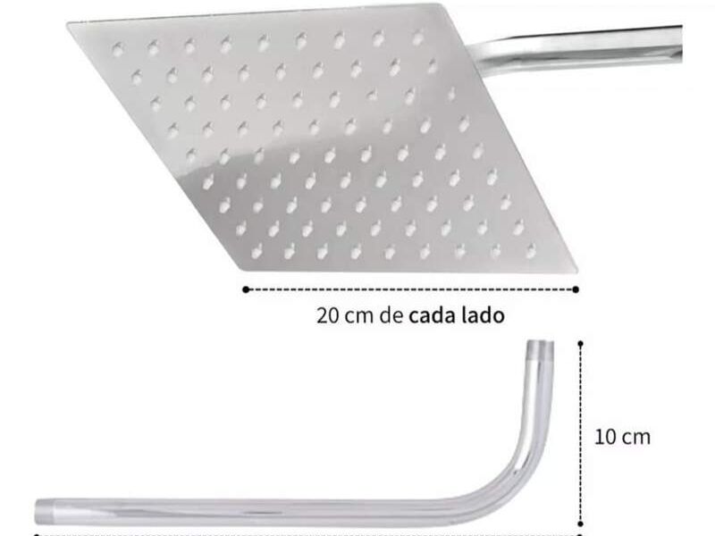 Regadera Acero Inoxidable Chilpancingo