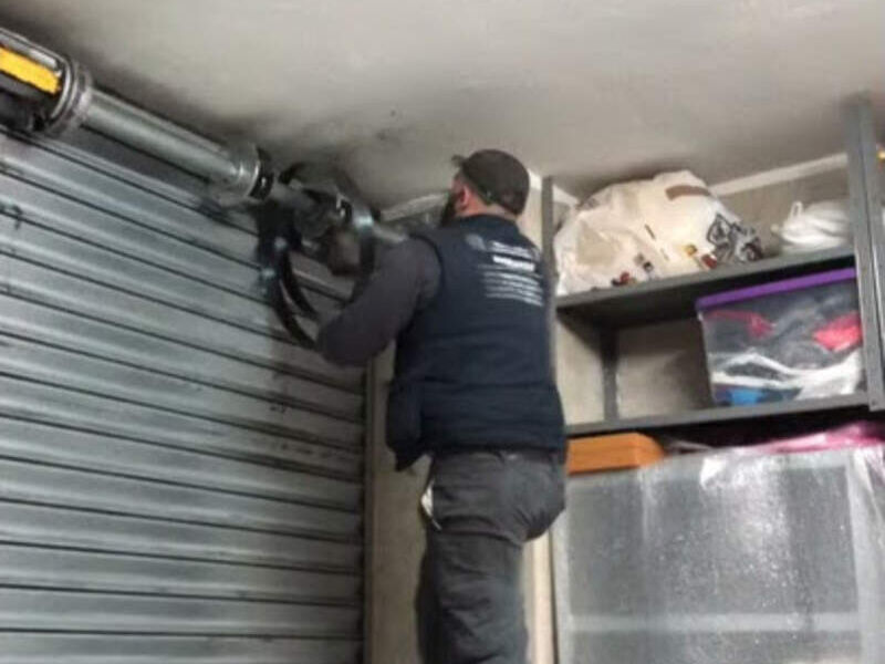 Instalación cortina mecanica Mexicali 