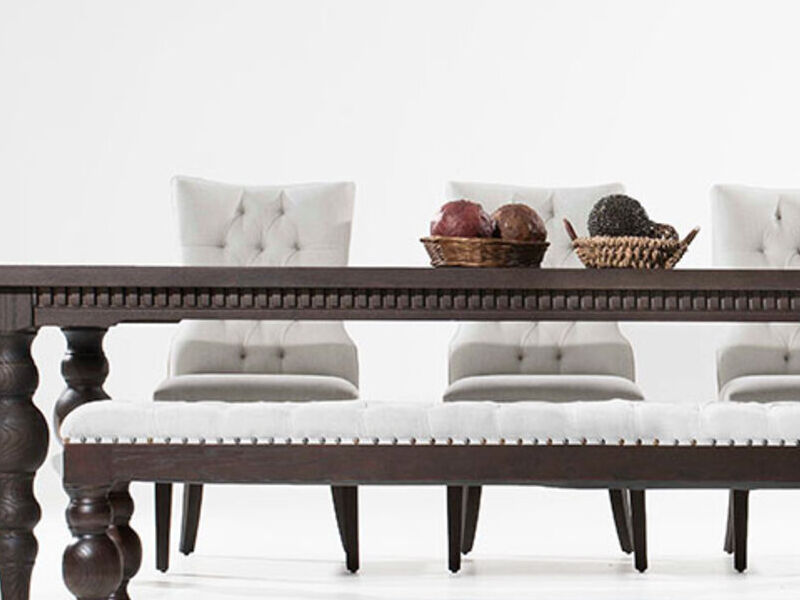 Mesa comedor madera encino México
