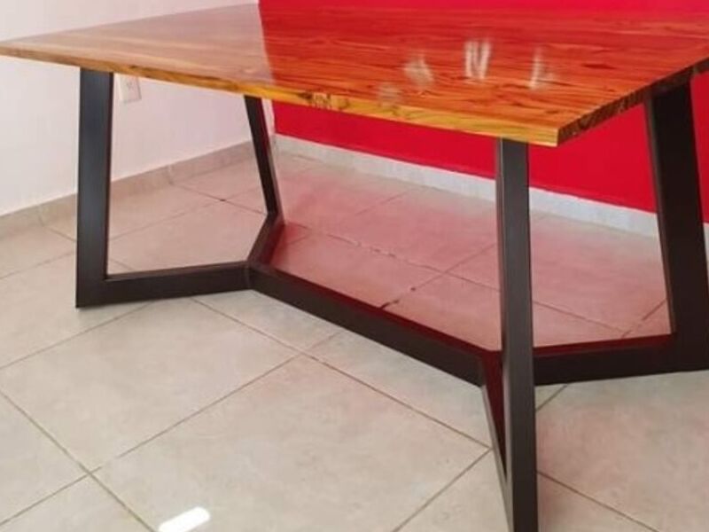 Base para mesa en herreria Campeche