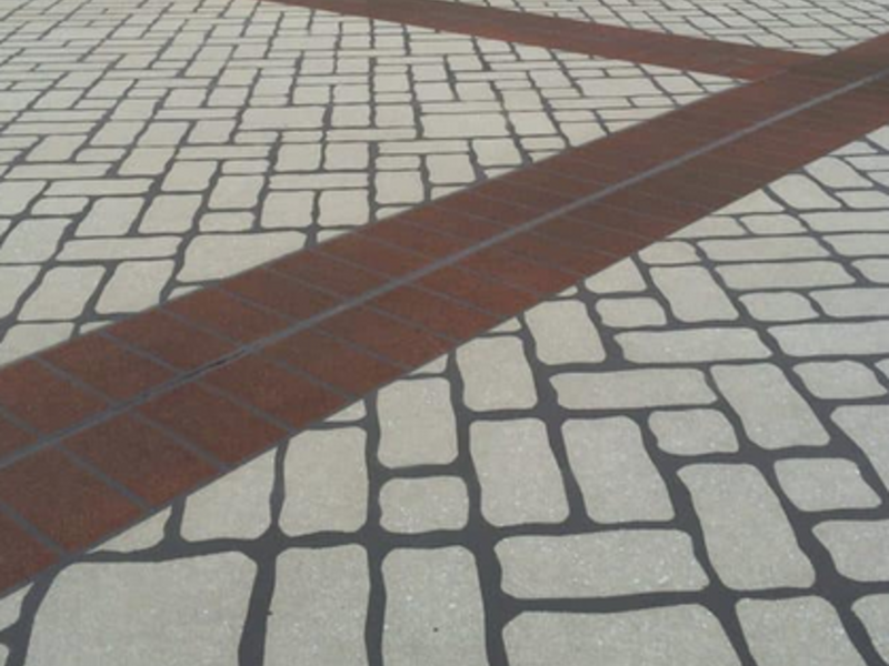 Piso adoquín México 