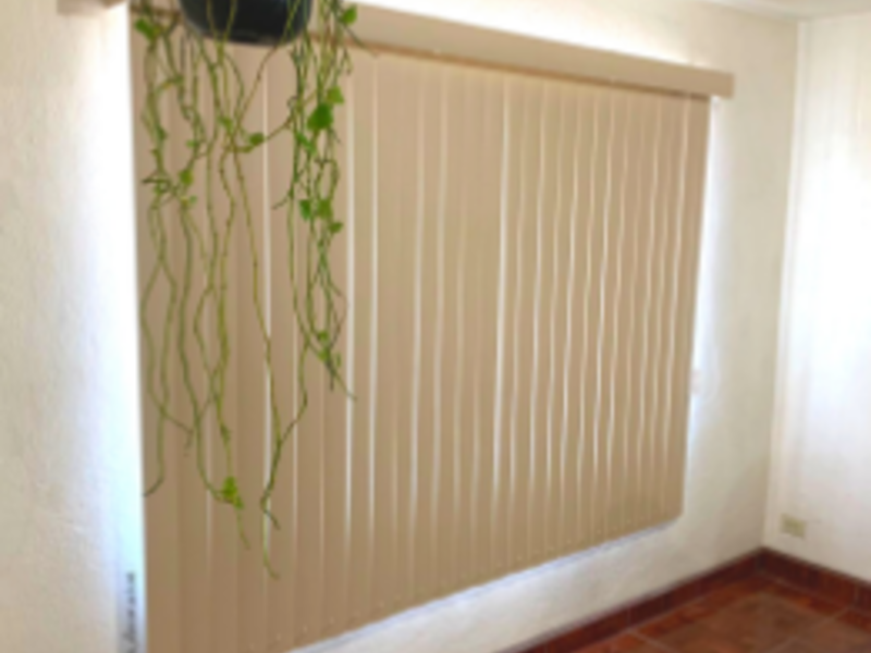 PERSIANAS Vertical PVC México