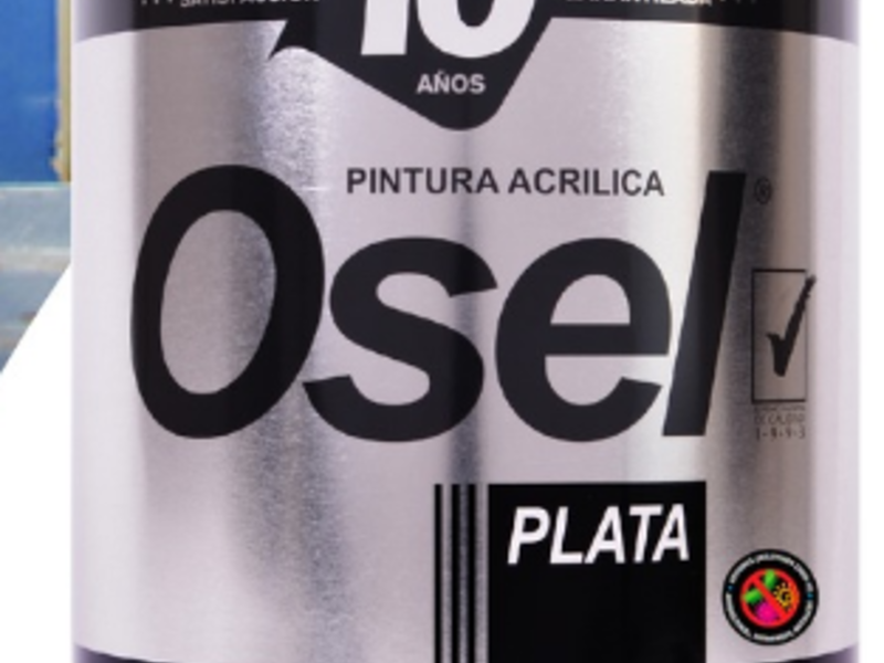 Pintura Acrílica Plata México