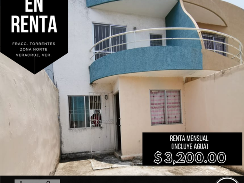 RENTA  CASA  TORRENTES Veracruz 