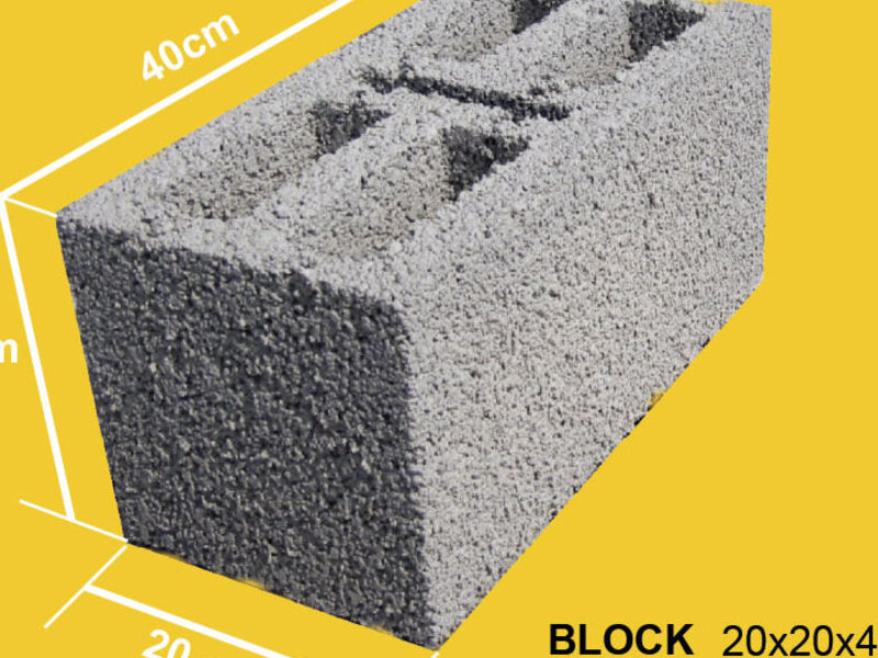 Block Aislante Ligero 20x20x40 Matehuala