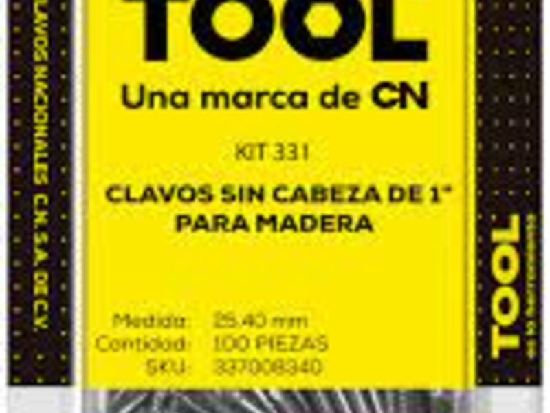 Kit clavos sin cabeza CDMX