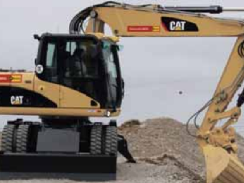 Excavadora Ruedas Durango