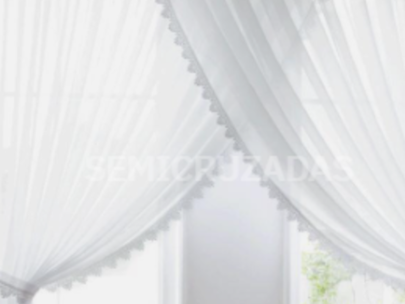 Cortinas Semi Cruzadas Jiutepec